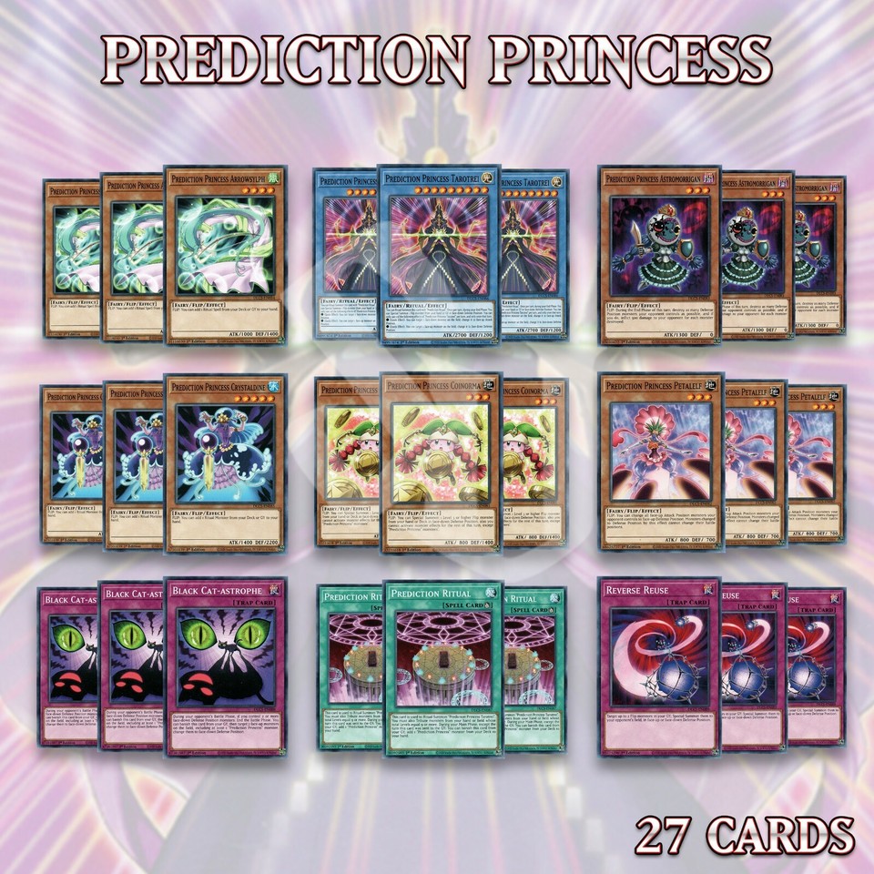 PREDICTION PRINCESS DECK 27 Tarotrei Arrowsylph Coinorma Petalelf DLCS ...