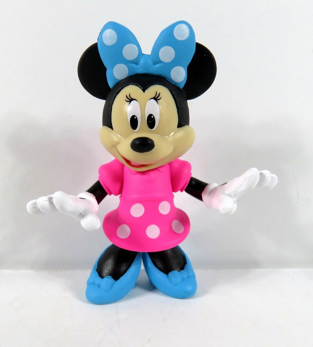 Disney Minnie Mouse Easter Mini Figures Minnie Blue Bow NEW Disney Minnie Mouse Easter Mini Figures Minnie Blue Bow NEW
