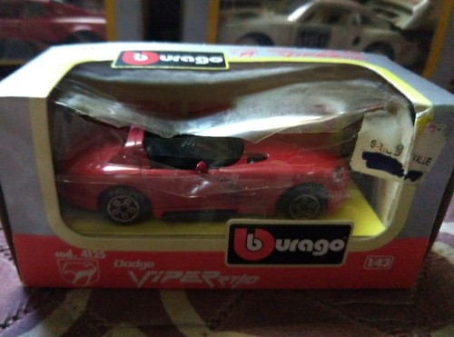 Vintage Burago #0121 Porsche 959 Raid in weiß 1/24, Ferrari 512 BB 1/24, Viper - Bild 12 von 12