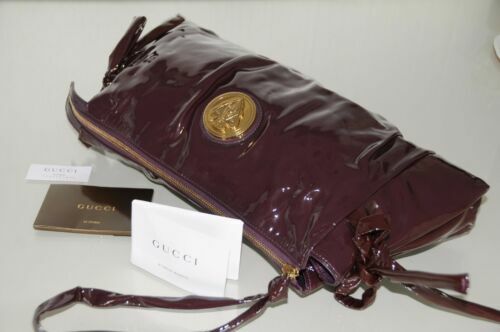 Petit Sac Rectangulaire Lézard Verni Marron - Pochette De Soirée, Anses Cuir, Vintage
