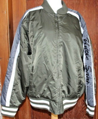 Uncle Sam Vintage Winter Bomber Jacket L