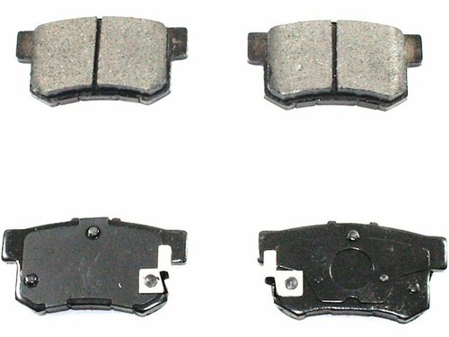 Full Ceramic Brake Pad Set - Front & Rear For 2007-2013 Suzuki SX4