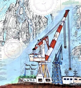 Nautical Chart Art Prints