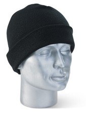 Click Watch Beenie Hat Trap Winter Warm Black