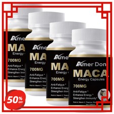 Maca Root 10000mg, Ashwagandha,Panax Ginseng Extract Male Enhancing 120 Capsules
