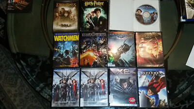 Star Wars Trek X-Men Marvel Spiderman Batman! Make Your Own DVD Bundle Lot Pack