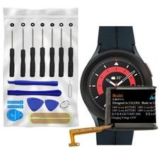 600mAh Displaceable Li-ion Battery Tools f Samsung Galaxy Watch 5 Pro 45mm R920N