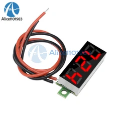1-10PCS 0.28 inch Digital LED Amp Red 3 Bits LED Voltmeter Ammeter Voltage Meter