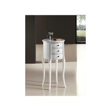 TAVOLINO LACCATO BIANCO IN LEGNO VARI COLORI