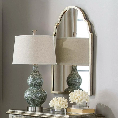Uttermost Brayden Contemporary Metal Petite Arch Mirror in Silver Finish - Picture 3 of 4