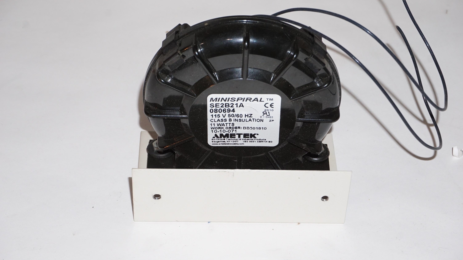 AMETEK ROTRON MINISPIRAL REGENERATIVE BLOWER FAN ||SE2B21A-080694||FAST SHIP!|