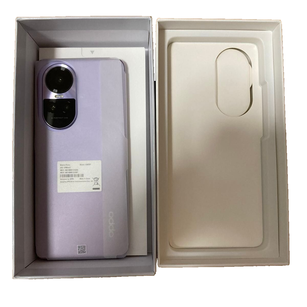 Oppo Reno10 Pro 5G スマートフォン 電池96％ 本体 パープル Mobile Oppo Reno10 Pro 5G スマートフォン 電池96％ 本体