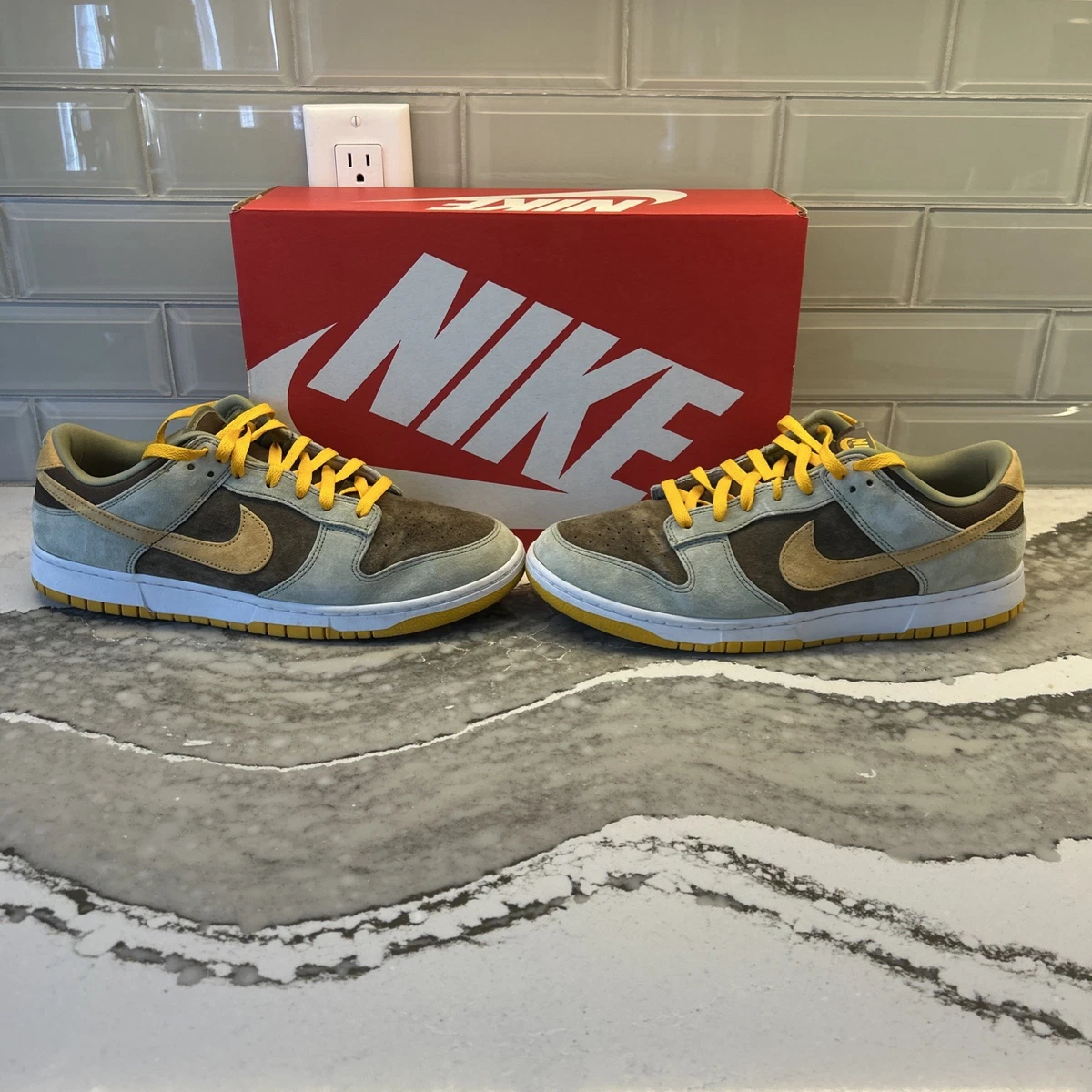 Nike Dunk Low Dusty Olive for Sale | Authenticity Guaranteed | eBay