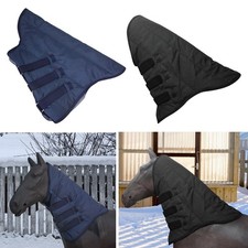 Copricollo per cavallo, accessorio equestre imbottito con 3 cinghie regolabili,