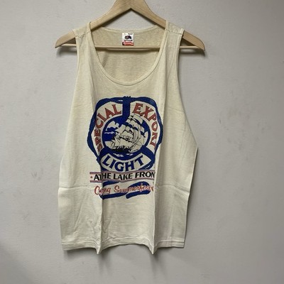 Fruit Of The Loom Men s Large L Special Export 1988 Summerfest Tank Top Stained