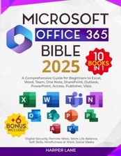 Microsoft Office 365 Bible 10 Books in - Paperback, by Lane Harper - Very Good
