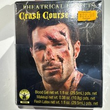 Theatrical Effects Latex, Blood And Makeup For Crash Victim New In Box