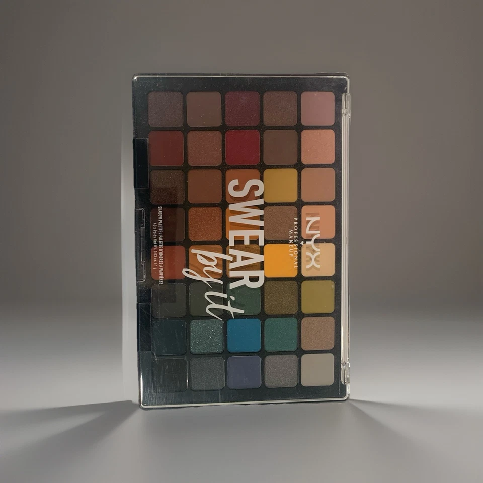 NYX Professional Eyeshadow Palette - Swear By It ❤️40 Shades Sealed Makeup - Image 3 of 3