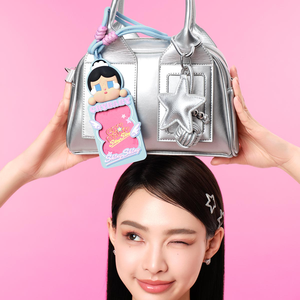 POP MART CRYBABY SHINY SHINY SERIES-Card Holder Blind Box