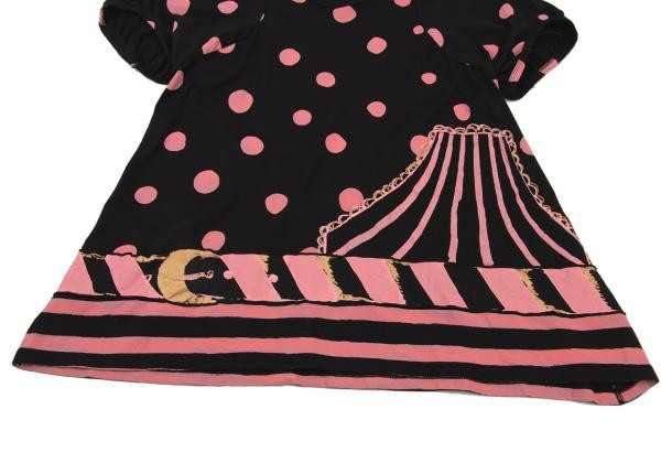 TSUMORI CHISATO Pigment Dot Printed Flare T-shirt Size 2(K