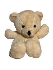 Vintage 1979 R Dakin  Co Teddy Bear Plush 12" Cream Cuddles Toy Rare