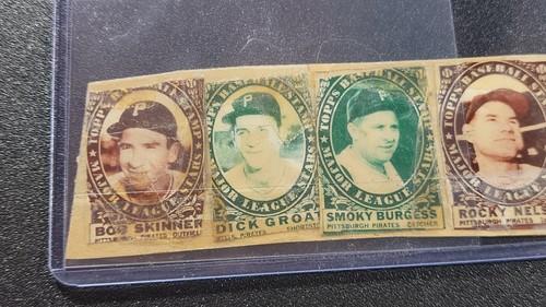 Bob Skinner, Dick Groat, Smoky Burgess, Rocky Nelson Stamps - Picture 3 of 5