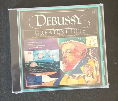 Debussy Greatest Hits CD Clair de Lune Reverie Sony Classical Brand New Sealed