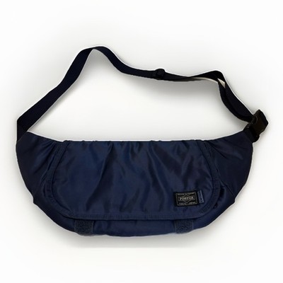 Kaptain Sunshine x Porter x B Jirushi Yoshida Big Fanny Bag Navy
