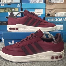 Size UK 9 Adidas Clmba X Barbour Burgundy Trainers Dead Stock Originals Columbia