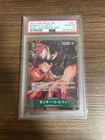 PSA10 Monkey D Luffy OP02-041 Alternate Art Parallel One Piece Card Japanese
