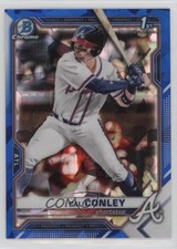 2021 Bowman Chrome Draft Sapphire Edition Cal Conley #BDC-70 3y6