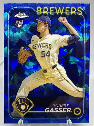 Robert Gasser 2024 Topps Chrome Update Series Sapphire Edition - #USCS119 (RC)