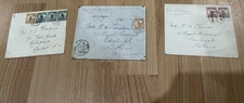 3 different R O China envelope cover from China to UK