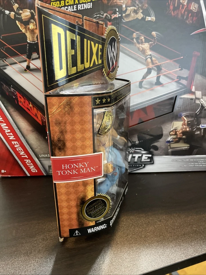 WWE JAKKS SUPERESTRELLAS CLÁSICAS DE LUJO HONKY TONK MAN Serie 4 WWF HOF Elite Foto 3 de 4