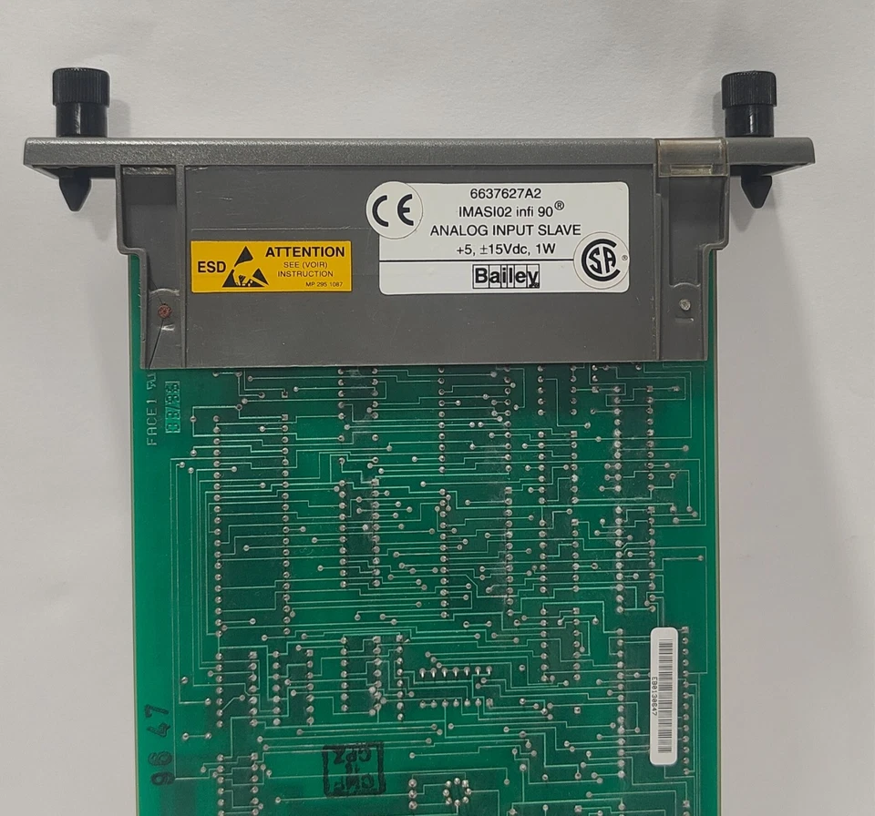 BAILEY INFI 90 IMASI02 ANALOG INPUT SALVE MODULE - Image 3 of 4