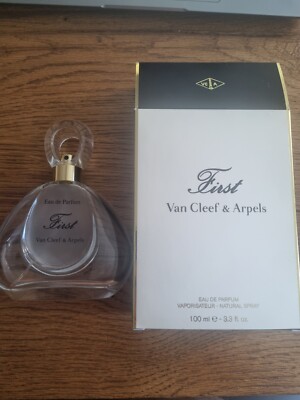 LEER Vintage FIRST by Van Cleef und Arpels großer Parfumflakon mit Box