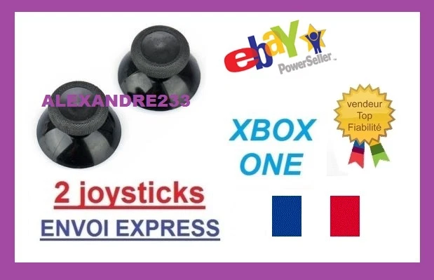 2 sticks de joystick manette Microsoft Xbox One - VENDEUR PRO - ENVOI RAPIDE