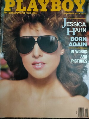 Playboy November 1987. Jessica Hahn, Cover, Pam Jean Stein, Playmate ...