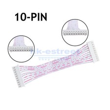 JST-XH 2.54mm Pitch Connector Cable Wire Female to Female 10-Pin 10/20/30CM US