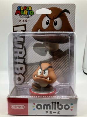 Nintendo Amiibo Super Mario Bros. Series Goomba Figure New　Japan