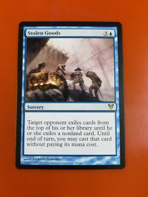 mtg avacyn restored cards 1x Stolen Goods | Avacyn Restored | MTG Magic Cards