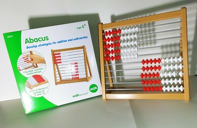 EDX EDUCATION REKENREK 10 ROW COUNTING FRAME