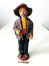 La Santonnerie Figure Fisherman Vintage 1970s