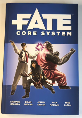 FATE: Core System -Ryan Macklin - 2013 Evil Hat #EHP0001 - Hardcover