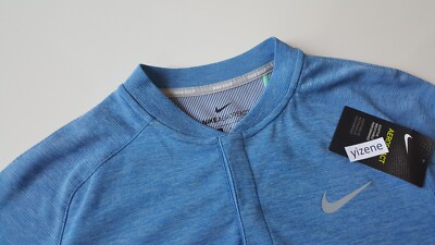 New Nike AeroReact Momentum Slim Fit Golf Blade Polo Shirt, 890046-465, S 