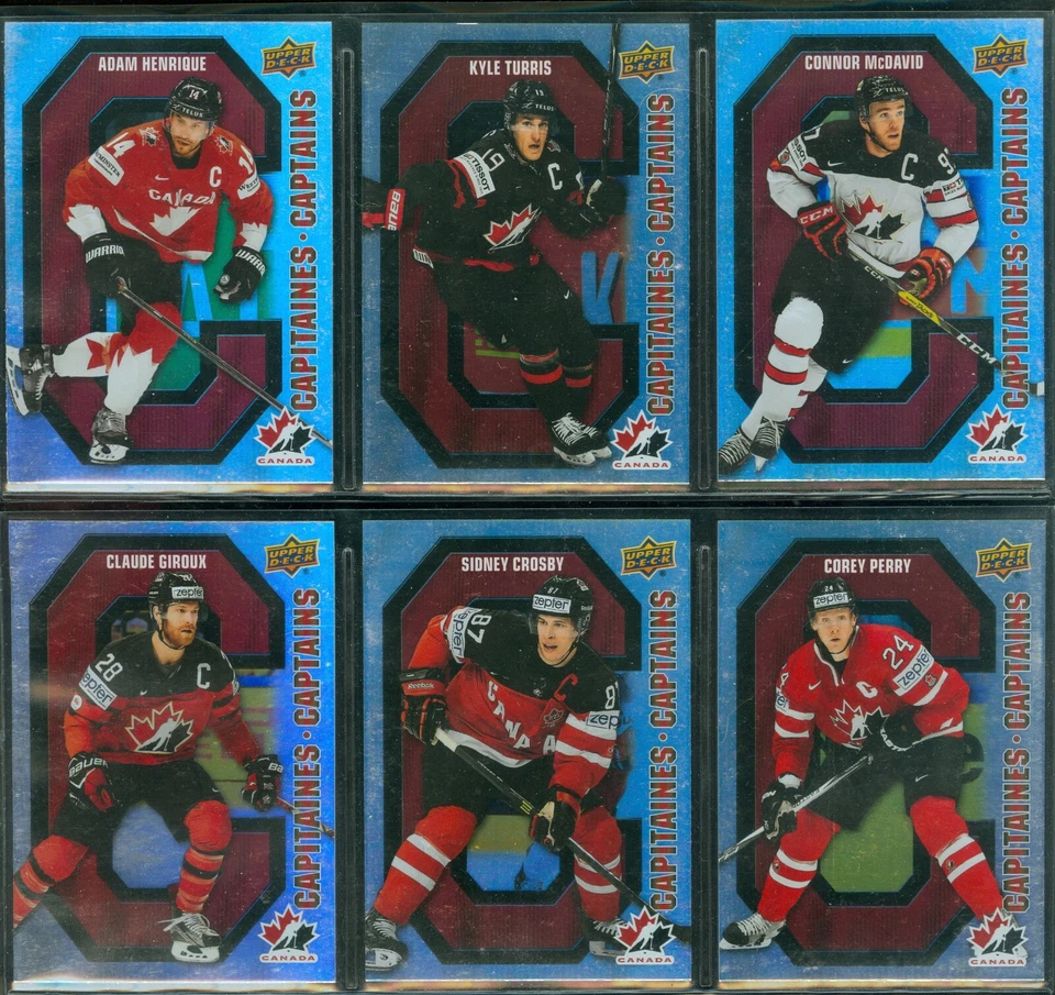 2021-22 TIM HORTONS TEAM CANADA CANVAS TRIOS TIMBITS CAPTAINS HOCKEY SEE LIST - Image 4 of 4