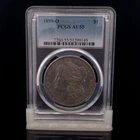 1899 O AU55 PCGS Morgan Dollar Silver Coin Bullion $1 One Liberty Round Eagle