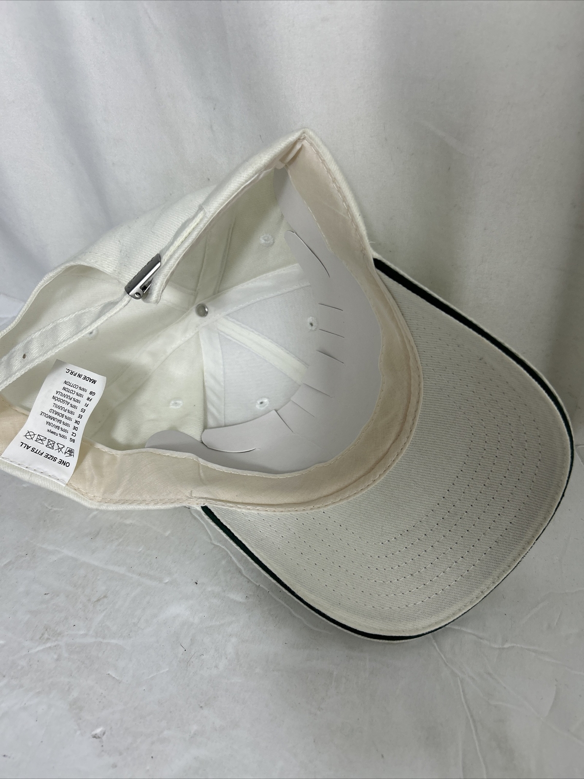 Perrier Strapback Baseball Hat White Adjustable S… - image 15