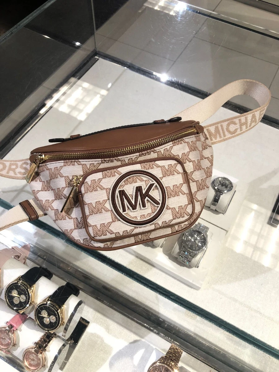 Michael Michael Kors MD Sling Pack Belt Bag - Neutrals