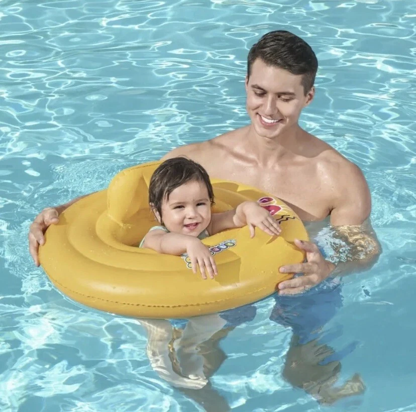 Inflatable Swim Safe Baby Seat Chair Tube Swimming Pool Floating Tube for  Kids